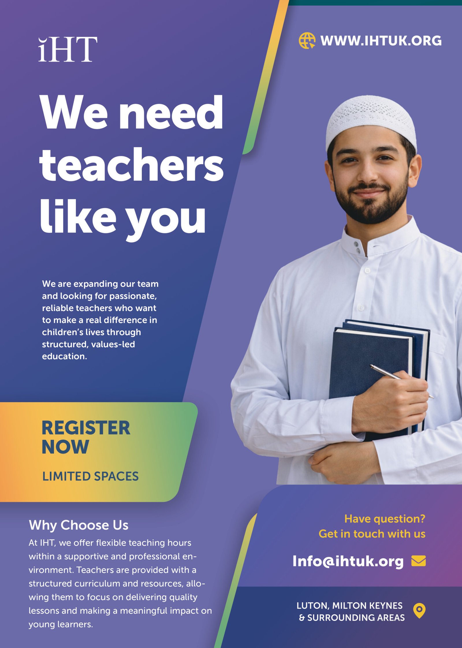 Inspiring Young Minds – Teacher Recruitment